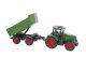 Kids Globe Farming Tracteur avec remorque vert 41 cm 540520