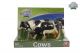 Kids Globe Farming Vaches noir/blanc debout, 2 pièces 1:32 571873