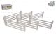 Kids Globe 6 clôtures en bois 1:24 blanc 510229