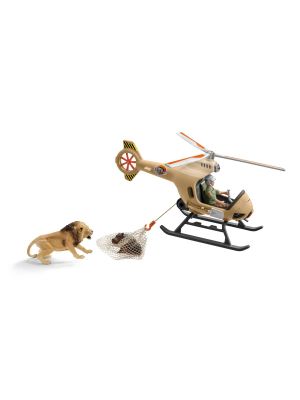 Schleich Wild Life 42476 Sauvetage des animaux par hélicoptère