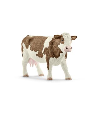 Schleich 13801 Vache Simmental française