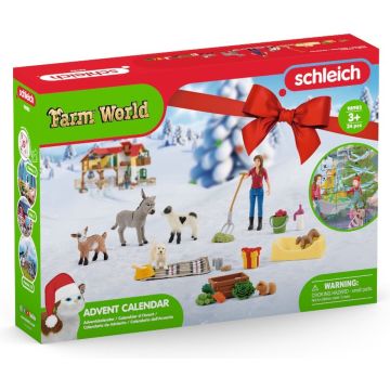 Schleich Farm World Calendrier de L' Avent 2023 avec 24 fenêtres 98983