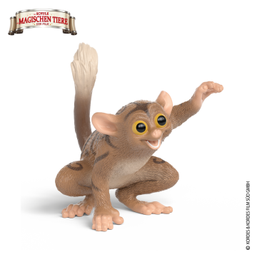 Schleich L'école des animaux magiques Fitzgeraldo le lémurien gnome 14952