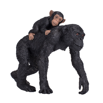 Mojo Wild Life Chimpanzé et bébé 387264