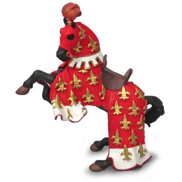 Papo History Cheval du prince Philippe rouge 39257