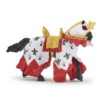 PAPO Cheval du roi Arthur rouge 39951