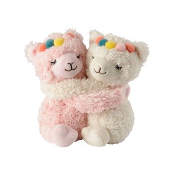 Warmies Câlins amis lamas