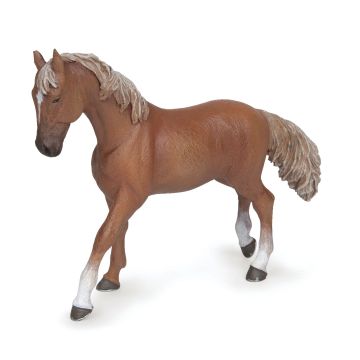 Papo Horses Jument pur-sang anglaise alezan 51533 