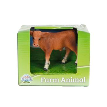 Kids Globe Farming Figurine animale vache 7-8cm 570448