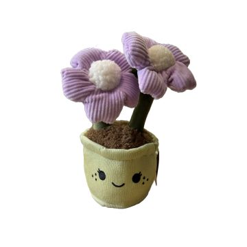 Take Me Home fleur en peluche végétale Lilas 18cm 660632 Take Me Home fleur en peluche végétale Lilas 18cm 660632
