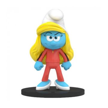 BLUE RESIN Kung Fu Schtroumpfette 700117