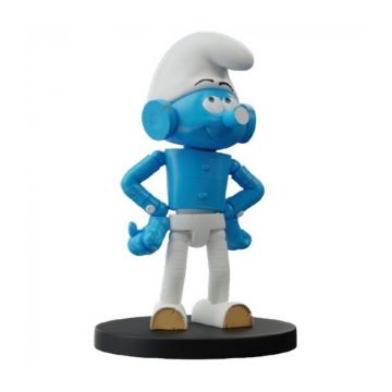 BLUE RESIN Schtroumpf robot 700120