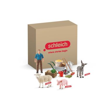 Schleich Farm World Nourrissage des animaux 72287
