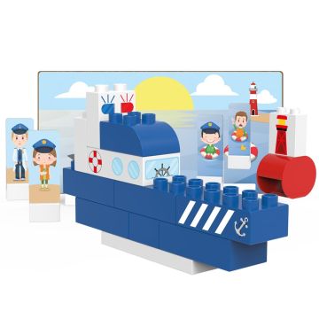 Biobuddi Bateau de police BB-0126
