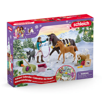 Schleich Horse Club Calendrier de l'Avent 2024 avec 24 fenêtres 99092