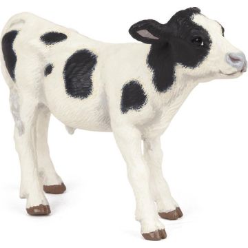 Papo Farm Life Veau noir et blanc 51149 