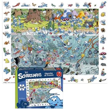 Jumbo De Smurfen puzzel 150 stuks. 50 x 39,5 cm 