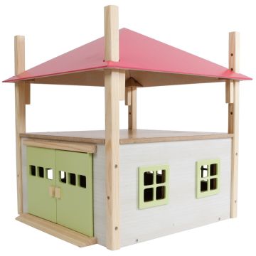 Kids Globe meule de foin avec rangement 1:32 Rose 610085