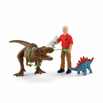 Schleich Dinosaurus 41465 Attaque Tyrannosaure Rex