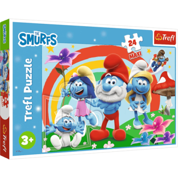 Journée des Schtroumpfs « 24 MAXI » Puzzle – TREFL