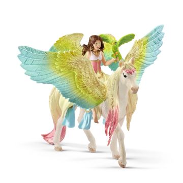 Schleich 70566 Fee surah avec un pégase scintillant
