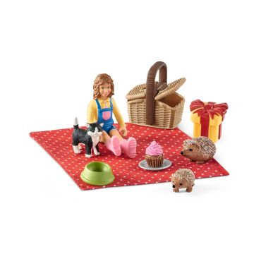 Schleich 42426 Farm World Pique-nique d'anniverdaire