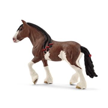Schleich 13809 Cheval Jument Clydesdale