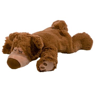 Warmies  Ours endormi Marron