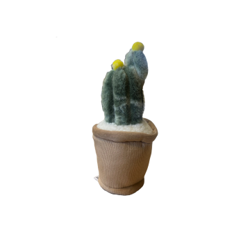 Take Me Home peluche végétale Cactus avec jaune 12-17cm 660620