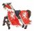 Papo History Cheval du roi au dragon rouge 39388