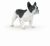 Papo Farm Life Bouledogue Français noir et blanc 54006 
