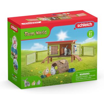 Schleich 42420 Cage de lapin