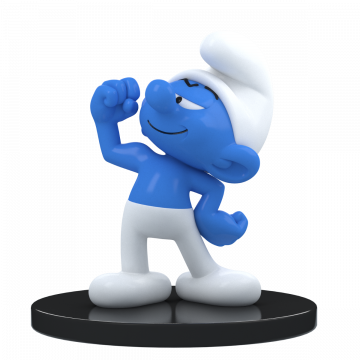Blue Resin Potige Smurf 700105