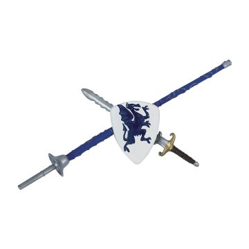 PAPO Set de 10 boucliers et épées 39260