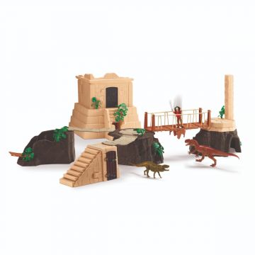 Schleich Dinosaure La conquête du méga set Dino Temple 42656
