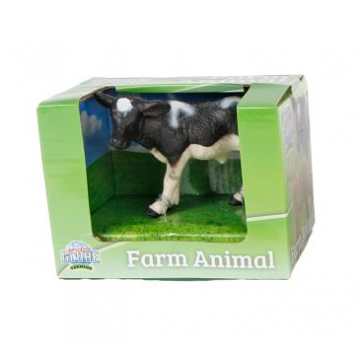 Kids Globe Farming Figurine animale vache 7-8 cm 570448-1