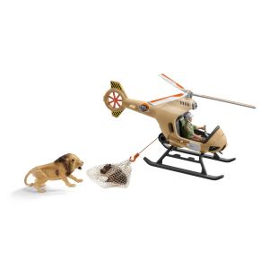 Schleich Wild Life 42476 Sauvetage des animaux par hélicoptère