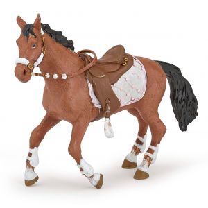 Papo Horses Cheval de la cavalière fashion hiver 51553
