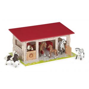 Papo Horses Le box à chevaux (sans animaux) 60104