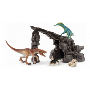 Schleich 41461 Kit de dinosaurs avec grotte