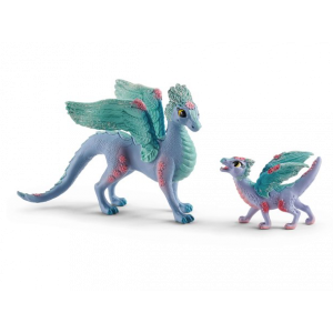 Schleich Bayala 70592 Dragon fleur avec enfant