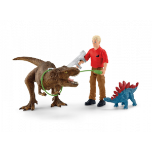 Schleich Dinosaurus 41465 Attaque Tyrannosaure Rex