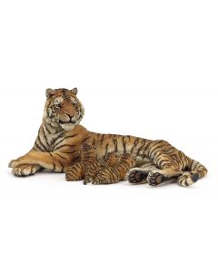 Papo Wild Life Tigre couché avec ses petits 50156