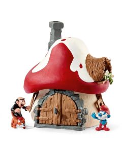 Schleich Schtroumpfs Maison des Schtroumpfs avec 2 figurines 20803