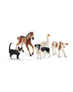 Schleich 42386 Assortiment d'animaux Farm World