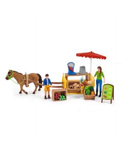 Schleich Farm World Marché fermier mobile 42528 