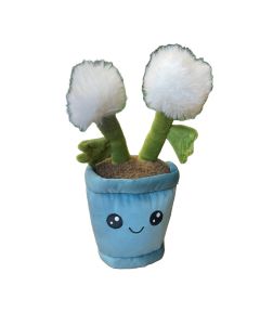 Take me home Plante en peluche pissenlit Bleu 23 cm 660663